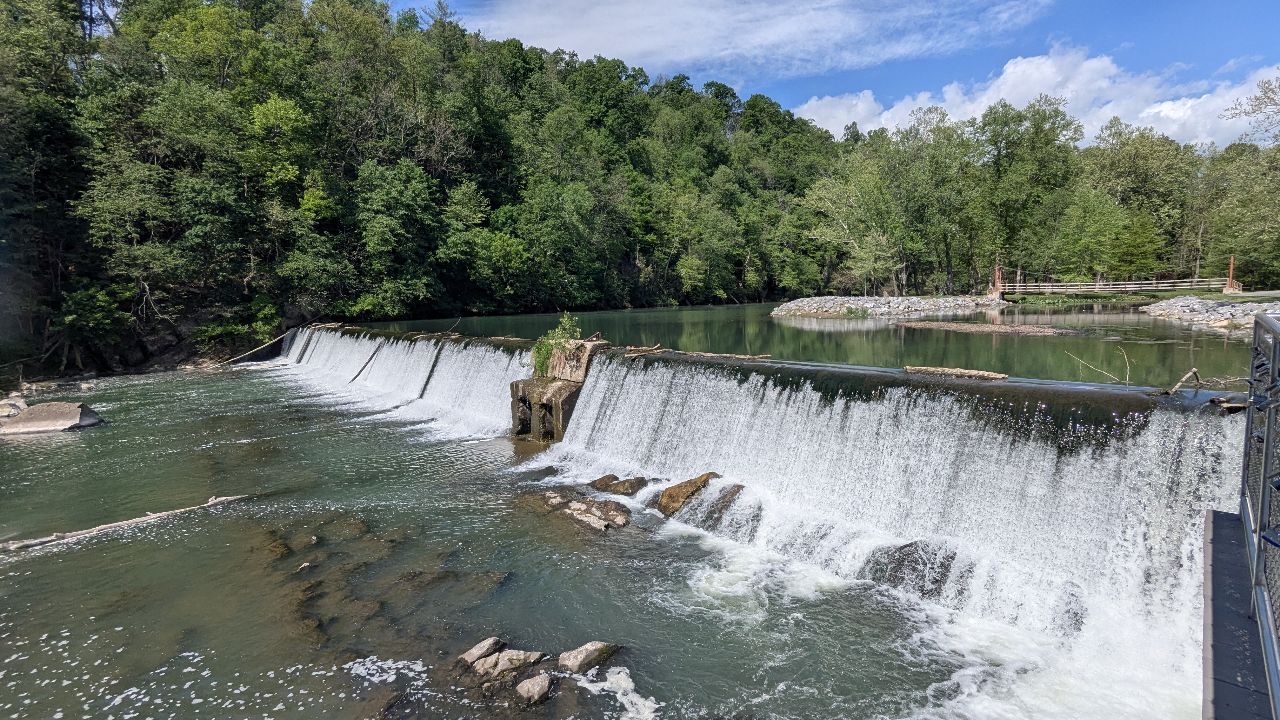 Wildwood Park dam